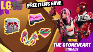 Fortnite NEWS  NEW StoneHeart Trials EARN AWESOME FREE REWARDS [upl. by Biernat829]