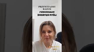 Dziś dzień dobrych myśli 🍀 dobraatmosfera motywacja rozwój malinowygrod [upl. by Idnat]