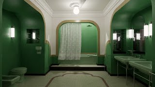 Youre in The Green Bathroom at a ball thats downstairs 1921 Overlook Hotel ambience 3 HOURS ASMR [upl. by Eimrots]