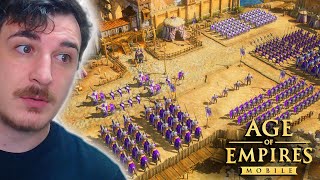 Age of Empires Mobile Is HERE amp Its AMAZING [upl. by Adur]