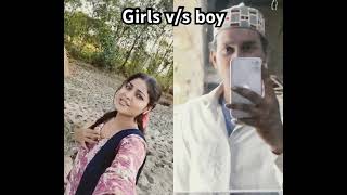 Girls vs boy shorts hindisong song viralvideo trendingshorts girls [upl. by Dahraf]