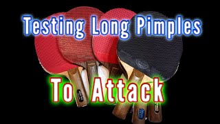 BEST LONG PIMPLES RUBBERS TO ATTACK  📌🦾Table Tennis 🏓 [upl. by Ameen]