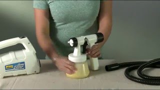 Wagner Home Decor Sprayer Setup [upl. by Edme721]