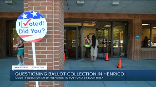 Henrico registrar strikes back after Elon Musk questions county voter turnout in 2020 election [upl. by Aiciles]