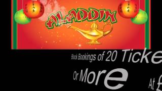 MorleyAOS Panto Aladdin 2016 at Morley Town Hall Promo [upl. by Maretz937]