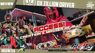 REVIEW  DX ZILLION DRIVER  DX ジリオンドライバー Kamen Rider GEATS REGAD  REGAD OMEGA  GAZER ZERO 🟡🌟 [upl. by Eikin]