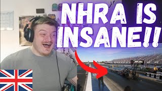 NHRA Racing  British FIRST REACTION [upl. by Hettie47]