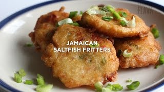 The BEST Jamaican Saltfish Fritters MADE EASY [upl. by Renmus]