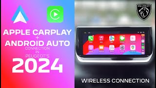 Connecting Apple CarPlay amp Android Auto in Any Peugeot 2024  StepbyStep Tutorial [upl. by Arawaj]