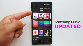 Samsung Music updated with new design and Spotify recommendations [upl. by Isaiah878]