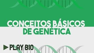 Conceitos básicos de genética SÓ 6 MINUTOS [upl. by Asile]