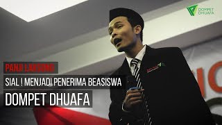 SIAL Menjadi Penerima Beasiswa Dompet Dhuafa oleh Panji Laksono [upl. by Eimrej]