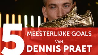 5 meesterlijke goals van Dennis Praet Gouden Schoen 2014 [upl. by Eihpos]