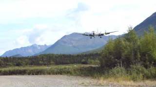 Everts Air Fuel Landing at Port Alsworth [upl. by Zurek]