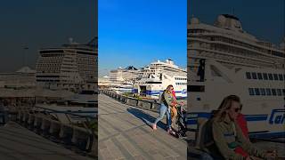 Porto di Napoli New look shorts tourism naples walkaround italy travel [upl. by Trinity314]