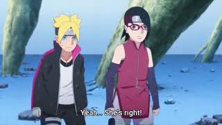 SARADA AWAKENS 2 TOMOE SHARINGAN  BORUTO HIGH COMPRESSION RASENGAN [upl. by Cohby386]