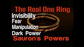 The Legendary One Ring  Saurons Ring  Subliminal Affirmations [upl. by Richia]