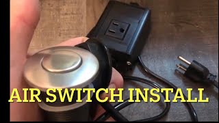 HOW TO INSTALL A AIR SWITCH [upl. by Hyacinth]