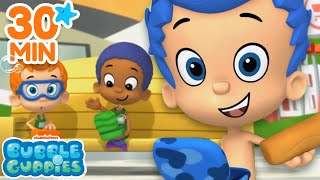 Lunchtime with Bubble Guppies 🍕 30 Minute Compilation  Bubble Guppies [upl. by Grati]