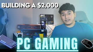 My 2000 dollar Gaming PC is Finished  Setup 2024 [upl. by Liponis]