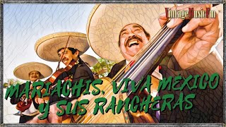 MARIACHIS DE ANTAÑO Rancheras Corridos y los mejores cantantes de México ALBUM VIDA Y COLOR [upl. by Inigo]