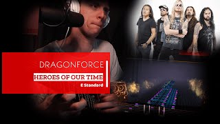 DRAGONFORCE  HEROES OF OUR TIME  Rocksmith [upl. by Inaej537]