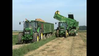 JOHN DEERE AND WUHLMAUS RACER 6500 POTATO HARVESTER [upl. by Ann-Marie]