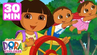 Doras Best Baby Rescues 👶 30 Minute Compilation  Dora the Explorer [upl. by Harcourt216]