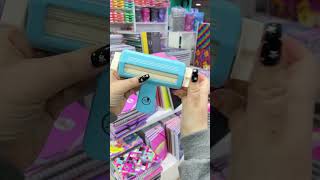 Corrugadora manual pero en celeste 💙💙 libreria corrugadora manualidades tiktok asmr [upl. by Zetnwahs]