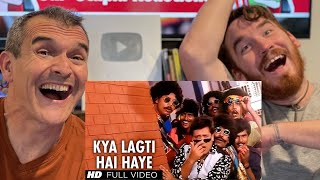 Kya Lagti Hai Haye Rabba Song REACTION  Dulhe Raja  Raveena Tandon Govinda [upl. by Xel]