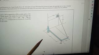 582  statics  RC hibbeler [upl. by Chaddie979]