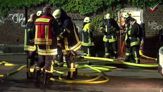 Feuerwehreinsatz in Gevelsberg  Bis Schwelm zu riechen [upl. by Tristam774]