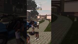 Funny Fight GTA San Andreas Definitive Edition gta shorts [upl. by Rehsu]