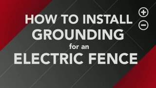 How to Install Ground Rods for your Electric Fence [upl. by Edeline672]