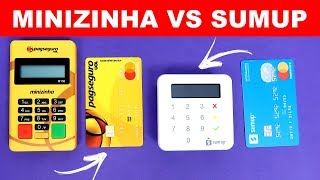 Minizinha Vs Sumup  Qual a Melhor Maquininha de Cartão [upl. by Lux224]