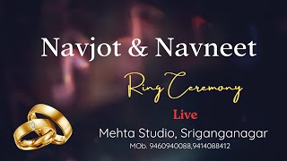 Live Ring Ceremony Of Navjot amp Navneet [upl. by Styles]