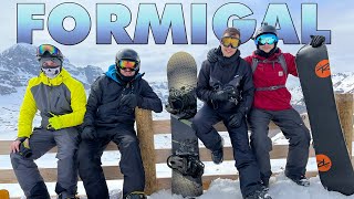 FORMIGAL  MARCHICA  SNOWBOARD  GO PRO HERO10 4K 2022 [upl. by Alfi]