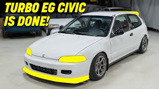 TurboCharging an EG Honda Civic  OEM Exterior Makeover  PT6 [upl. by Smeaj]