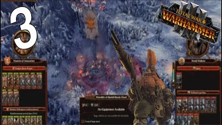 Total Warhammer 3 Dwarves Episode 3 Bye Bye World Walkers [upl. by Anyehs]