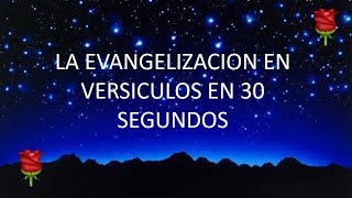 Versiculos Para Evangelizar Cortos Pero Buenos  En 30 Segundos [upl. by Gombosi]