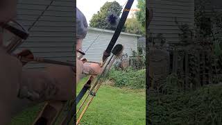 Cold Shot ChallengeDay  6 dtuneoutdoors outdoorsman ryanotraditionalbows traditionalarchery [upl. by Statis]