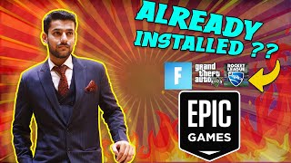 How To Add Already Installed Games To Epic Games [upl. by Alahs860]