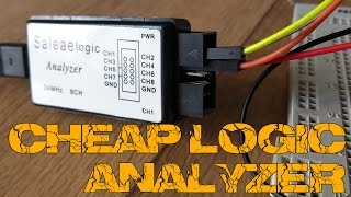 Cheap logic analyzer SPI i2c UART [upl. by Netta903]