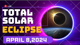 TOTAL SOLAR ECLIPSE APRIL 8 2024 [upl. by Eenimod57]