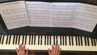 Kathleen Mavourneen  Irish Favorites  Easy Piano [upl. by Byers]