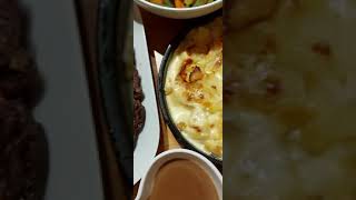 ENTRECOTE STEAK  Delicious French word for a beef steak Potatoes gratin short shortvideo [upl. by Lani]