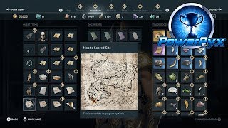 Assassins Creed Odyssey  Sacred Vows Treasure Hunt Walkthrough Makedonian Bracelet Location [upl. by Anaed246]