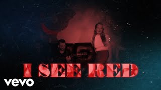 Everybody Loves An Outlaw  I See Red Official Lyric Video [upl. by Yulma]