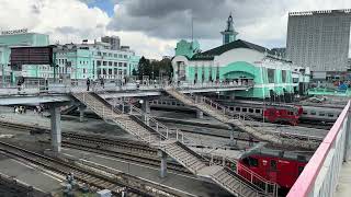 4k Novosibirsk Siberia Walk down the street Big city [upl. by Gnod296]