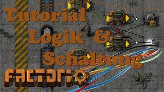 Logik Schaltungen Bedingungen SR Latch  Ein Anfänger Factorio Kabel Tutorial Guide deutsch [upl. by Imar]